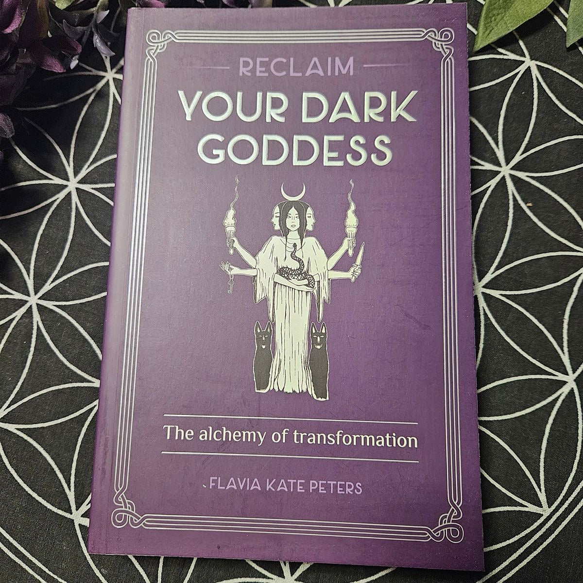 Reclaim your Dark Goddess Book - Flavia Kate Peters