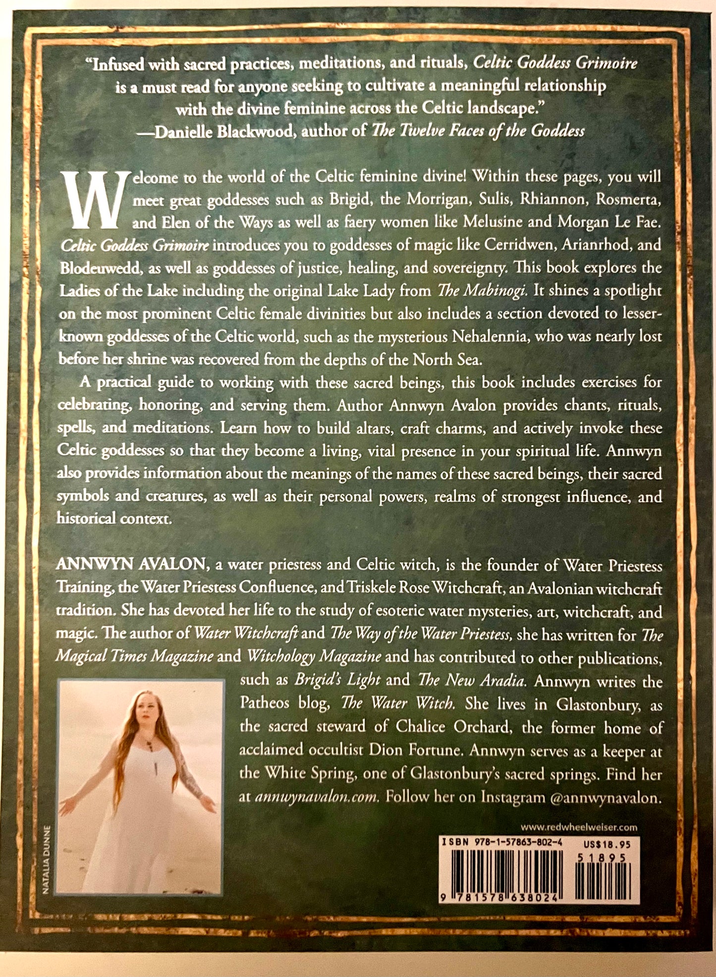 Celtic Goddess Grimoire Book