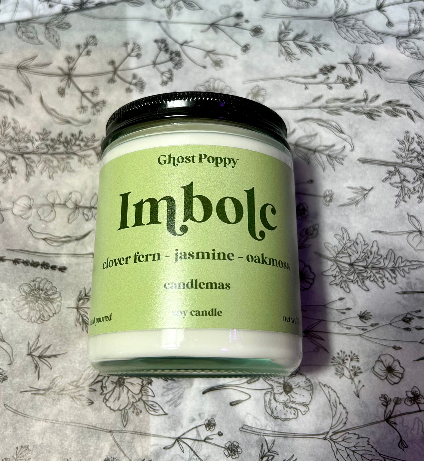 Imbolc Candle- 14.8 oz Imbolg