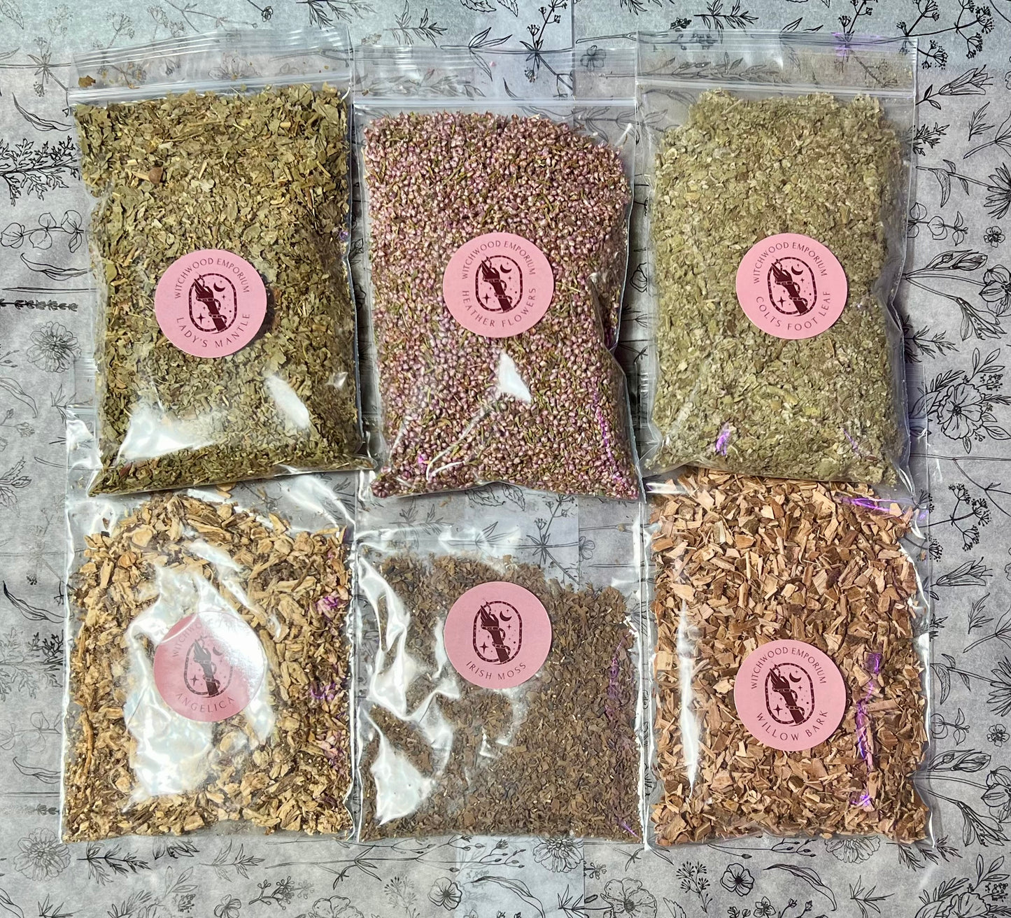 Witch Herbs and Flowers - Select from a variety herbs, roots and flowers