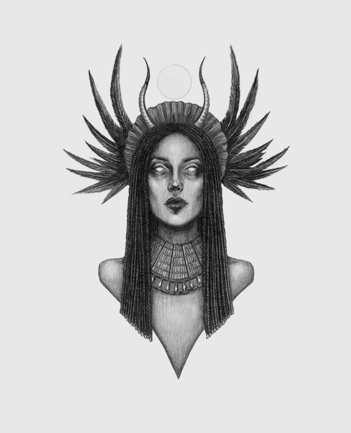 Isis Fine Art Print - Egyptian Goddess of Healing and Magic