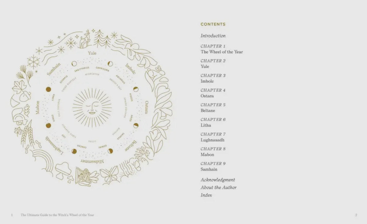 Ultimate Guide To the Witch's Wheel of the Year- Anjou Kiernan