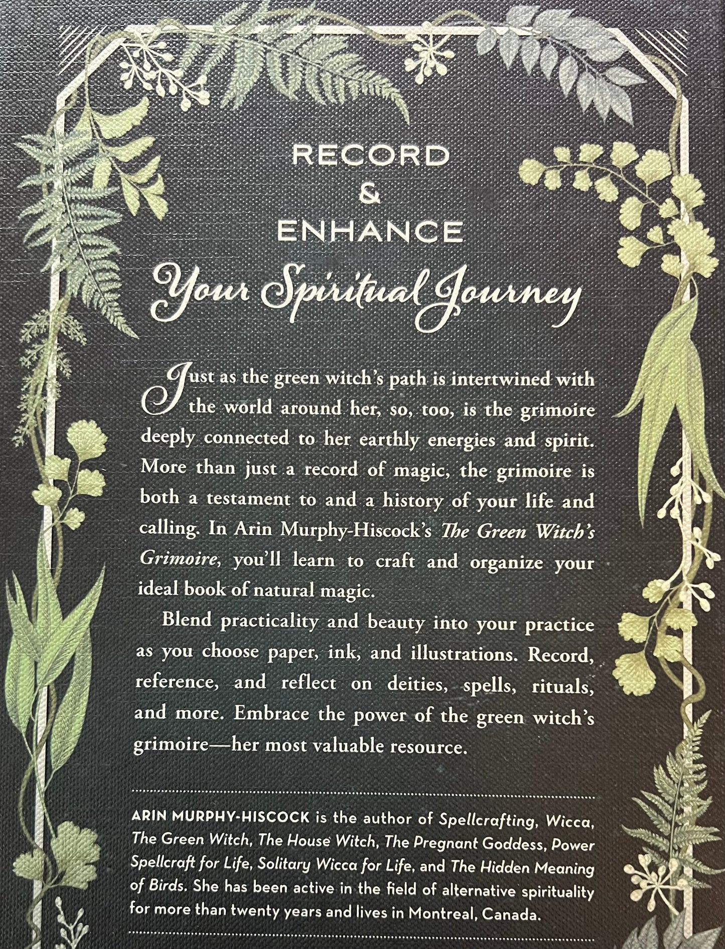 Green Witch's Grimoire- Arin Murphy-Hiscock
