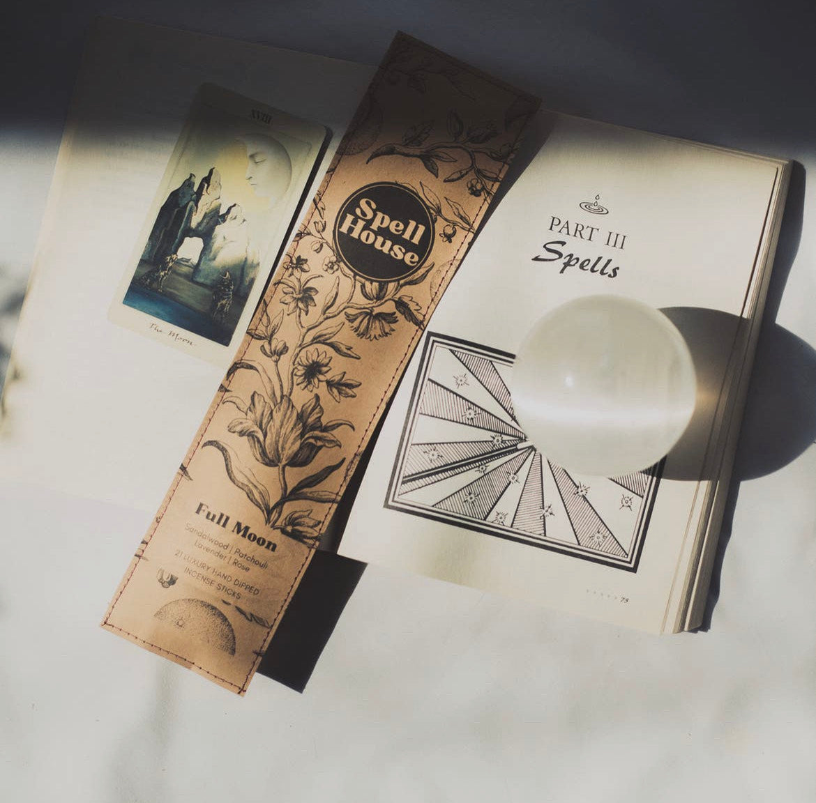 Full Moon Incense Sticks- Spell House