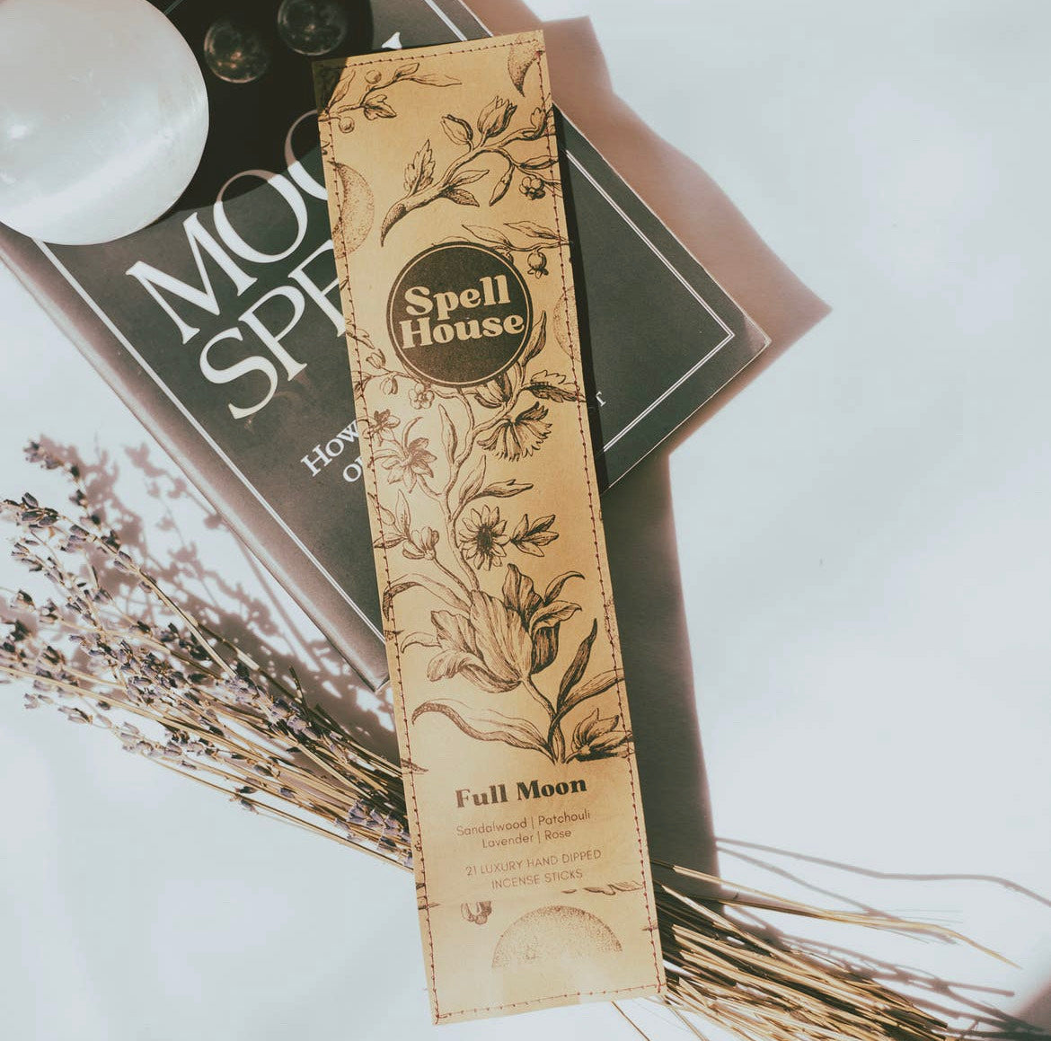 Full Moon Incense Sticks- Spell House