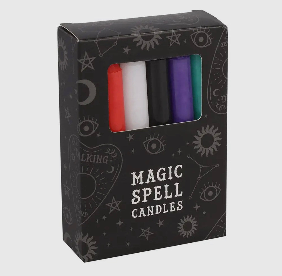 Set of 12 Mixed Magic Spell Chime Candles