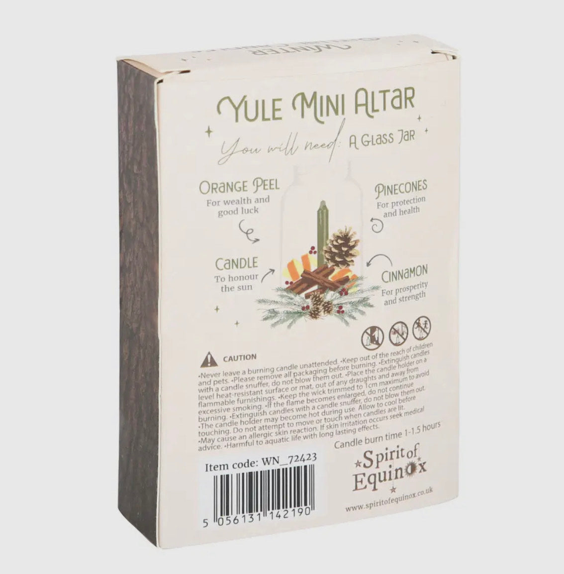 Cedar & Pine Winter Yule Ritual Magic Spell Candles