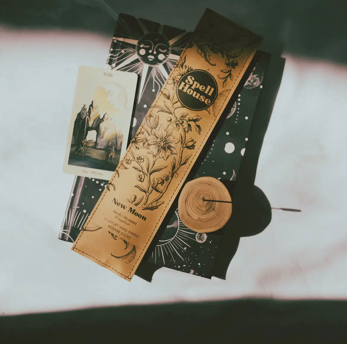 New Moon Incense Sticks-Handcrafted by Spell House