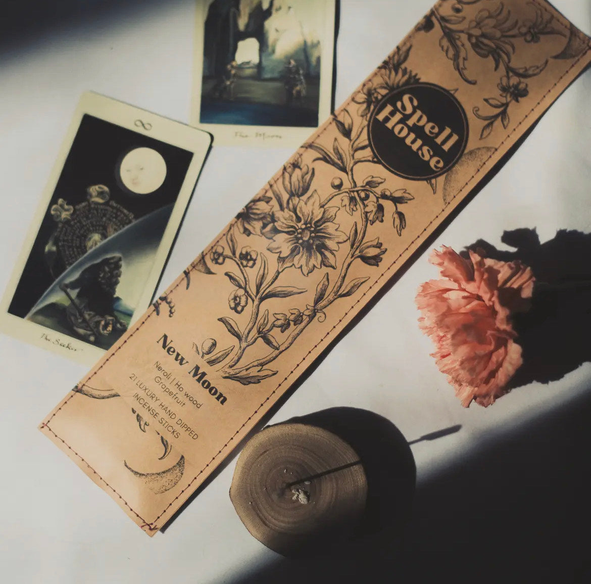 New Moon Incense Sticks-Handcrafted by Spell House