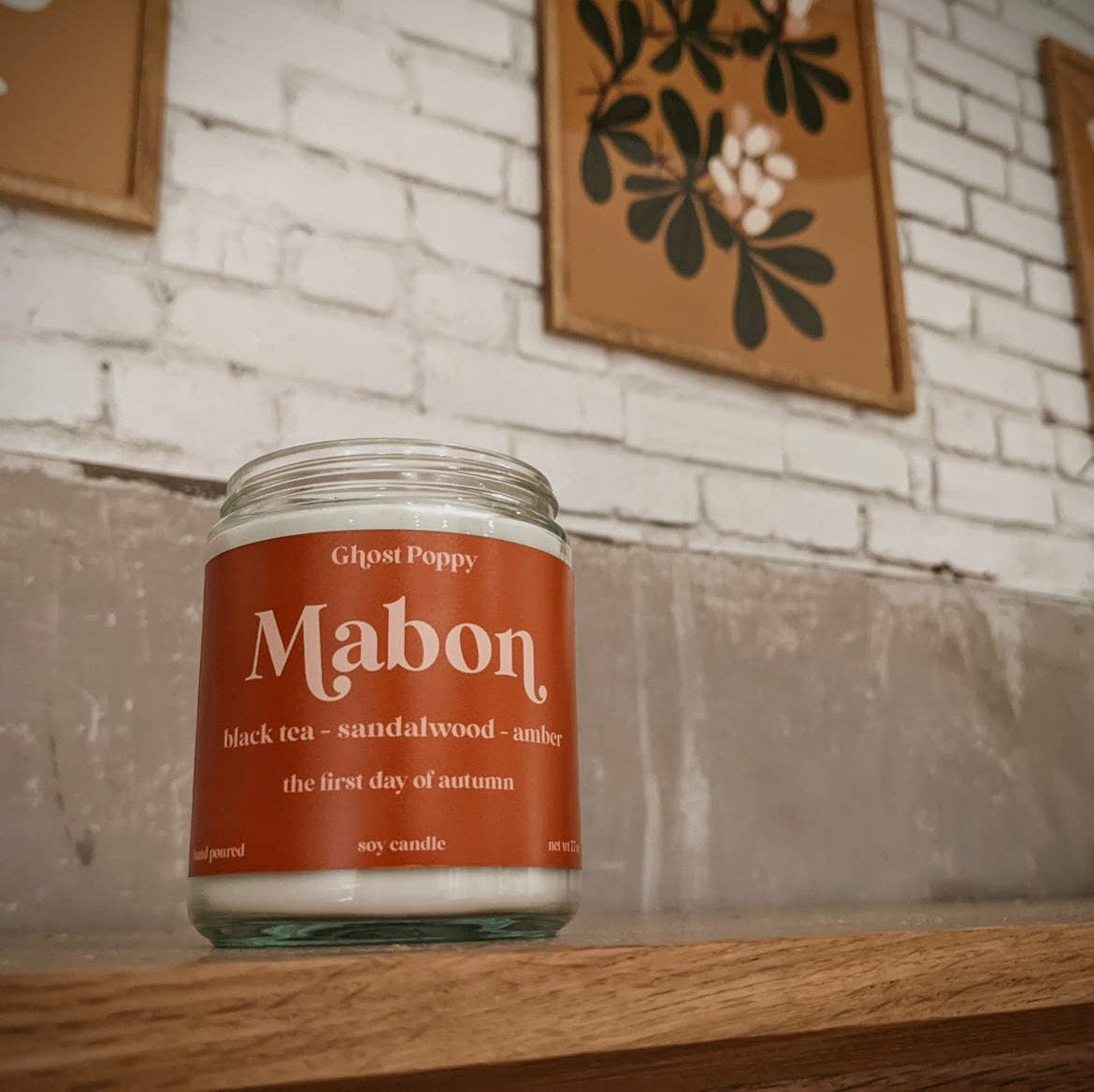 Mabon / Autumn Equinox Candle