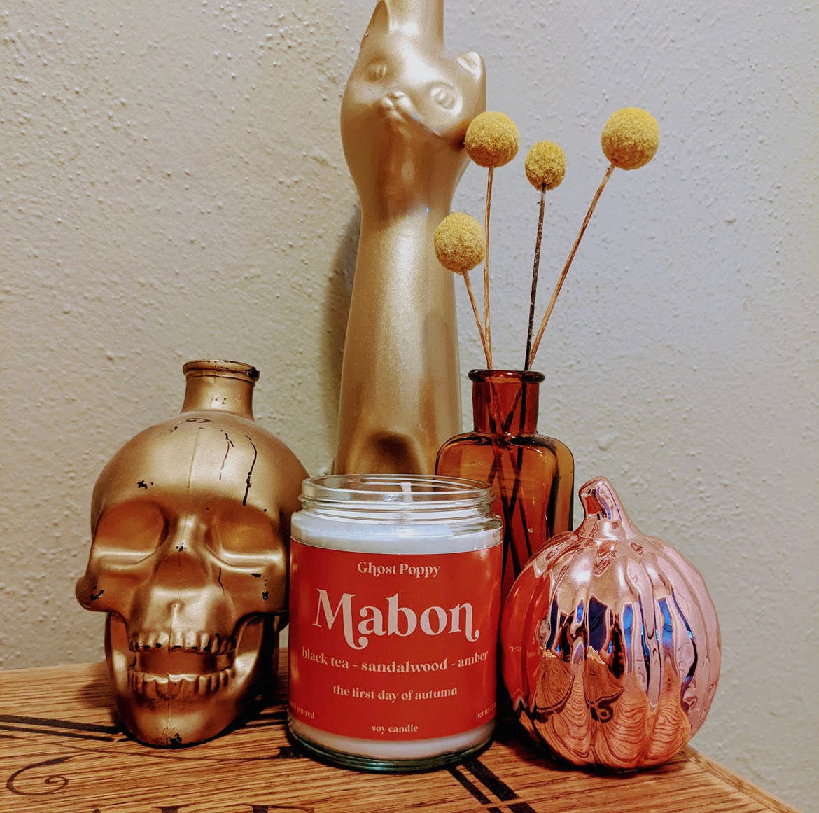 Mabon / Autumn Equinox Candle