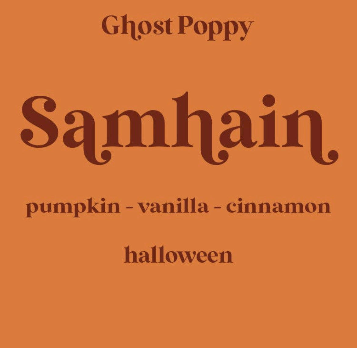 Samhain Candle