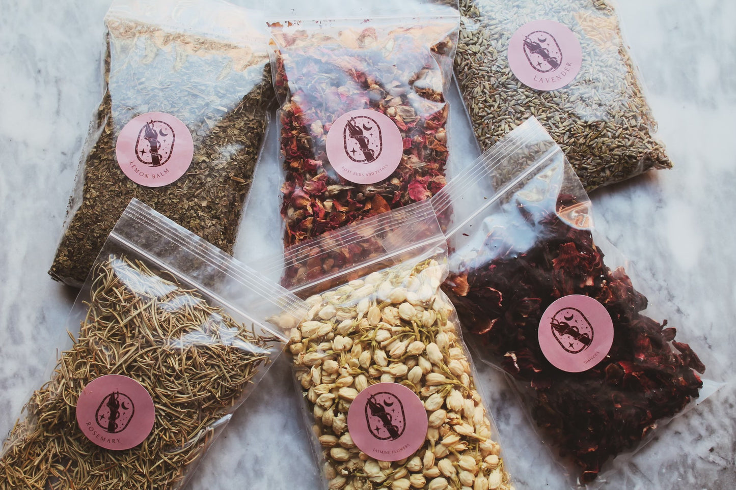 Witch Herbs and Flowers - Select from a variety herbs, roots and flowers