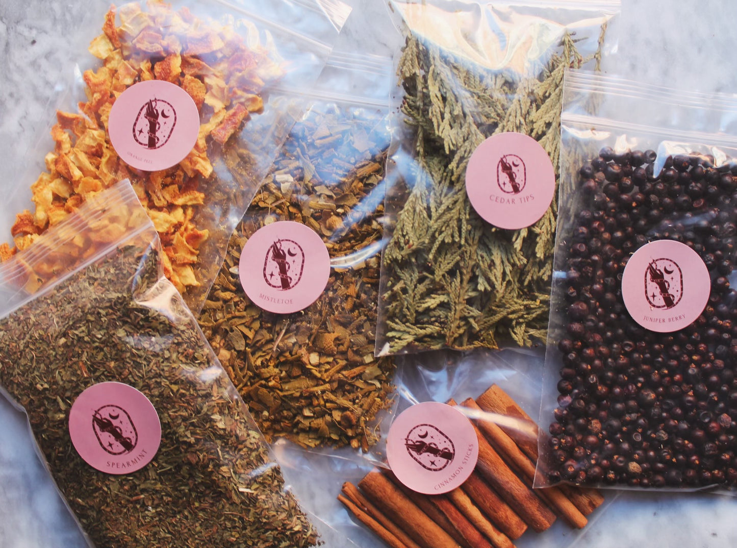 Witch Herbs and Flowers - Select from a variety herbs, roots and flowers