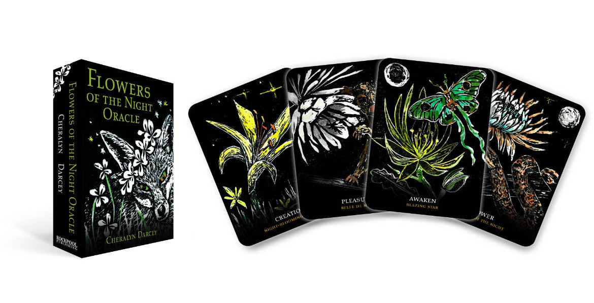 Flowers of the Night Oracle: (44 Cards and 96-Page Booklet) [Book]