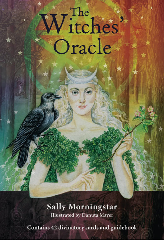 The Witches Oracle: Book and Cards by Sally Morningstar