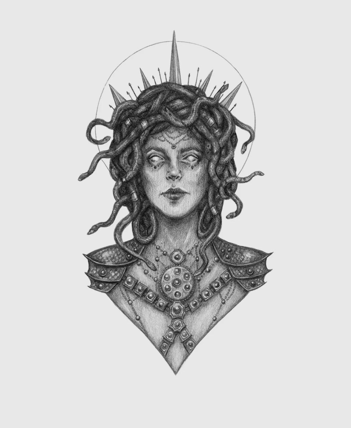 Medusa Fine Art Print - Gorgan - Greek Mythology