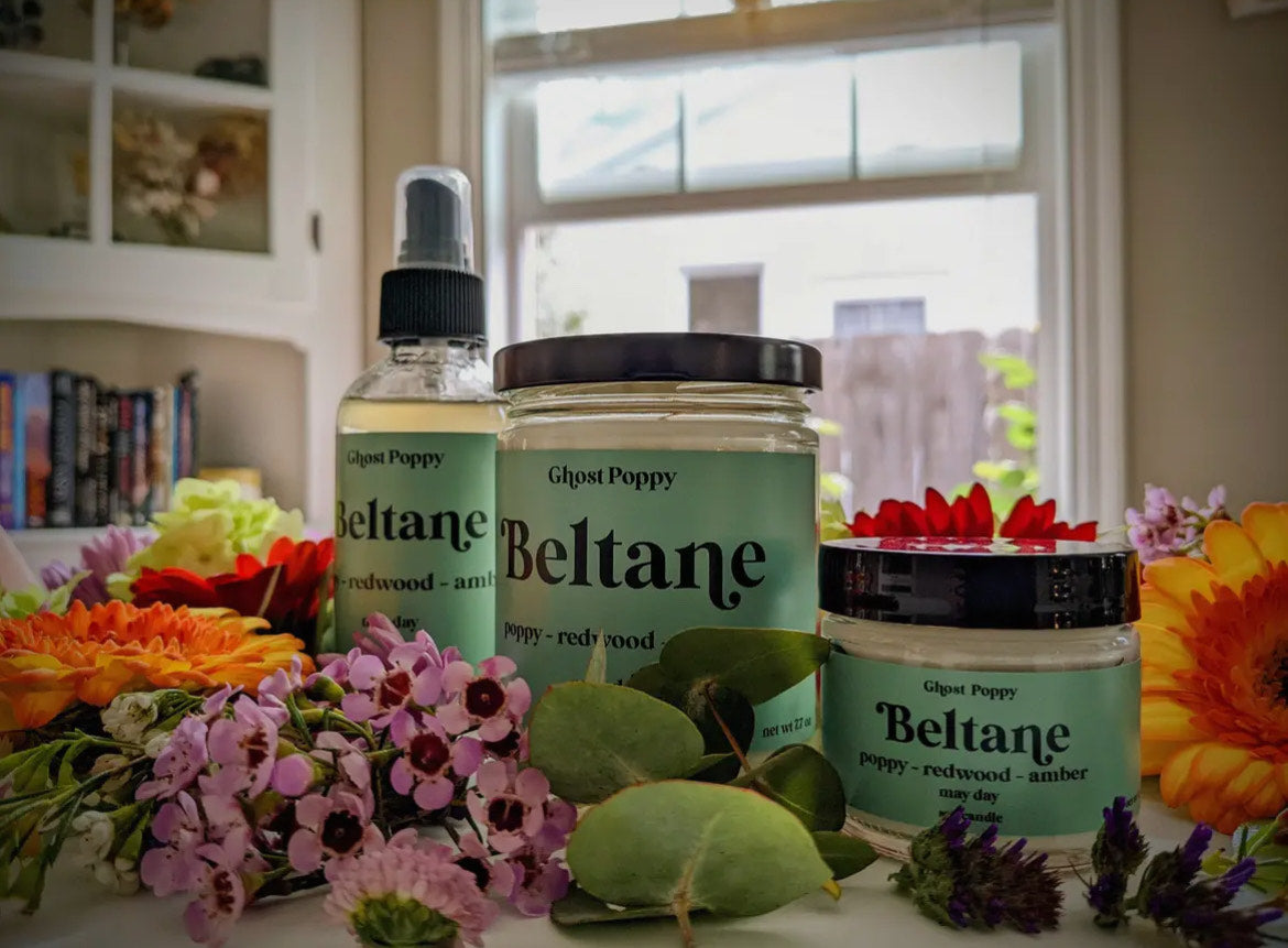 Beltane Mini Candle- Beltaine 2 fluid oz Candle