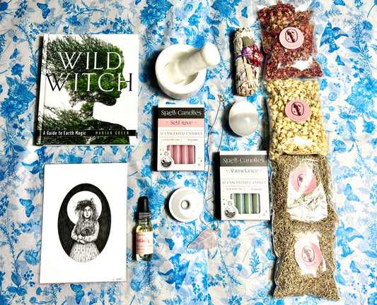 Ostara 14 Item Witch Ritual Box- Spring Equinox