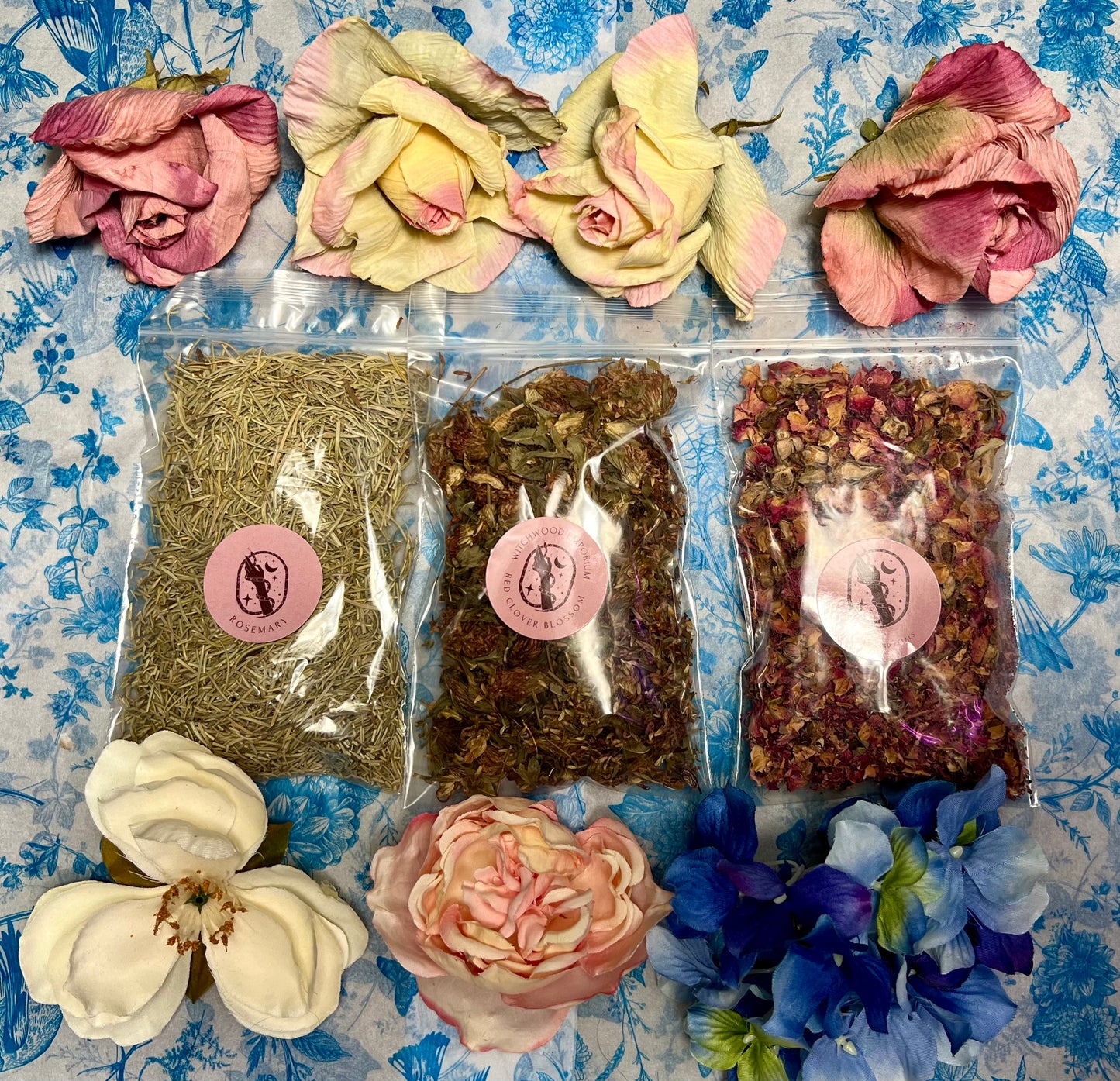 Ostara Six Herbs and Flowers Witch Box- Spring Equinox