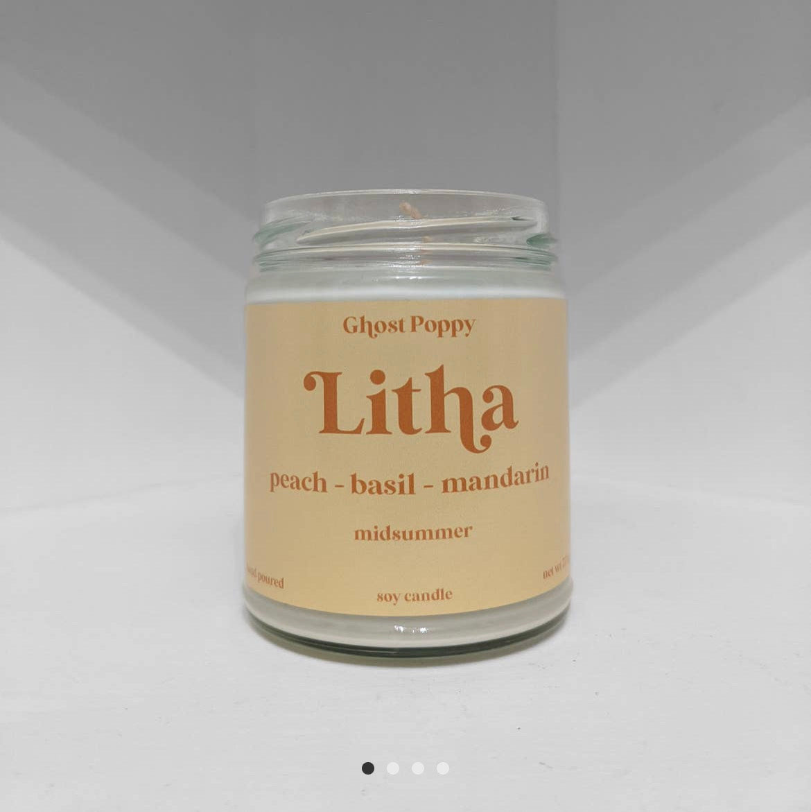 Litha- Midsummer 14oz Solstice Candle