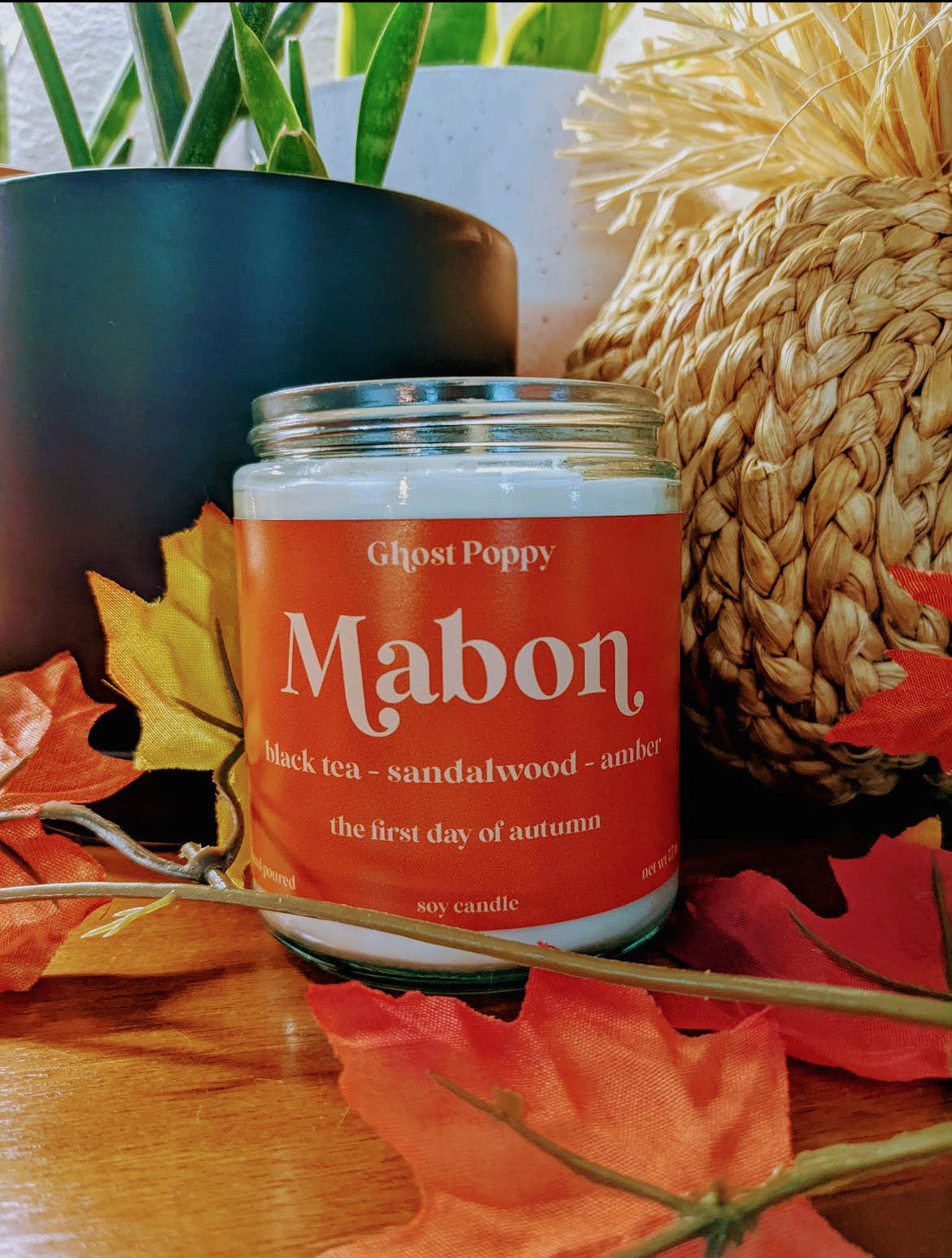 Mabon / Autumn Equinox Candle