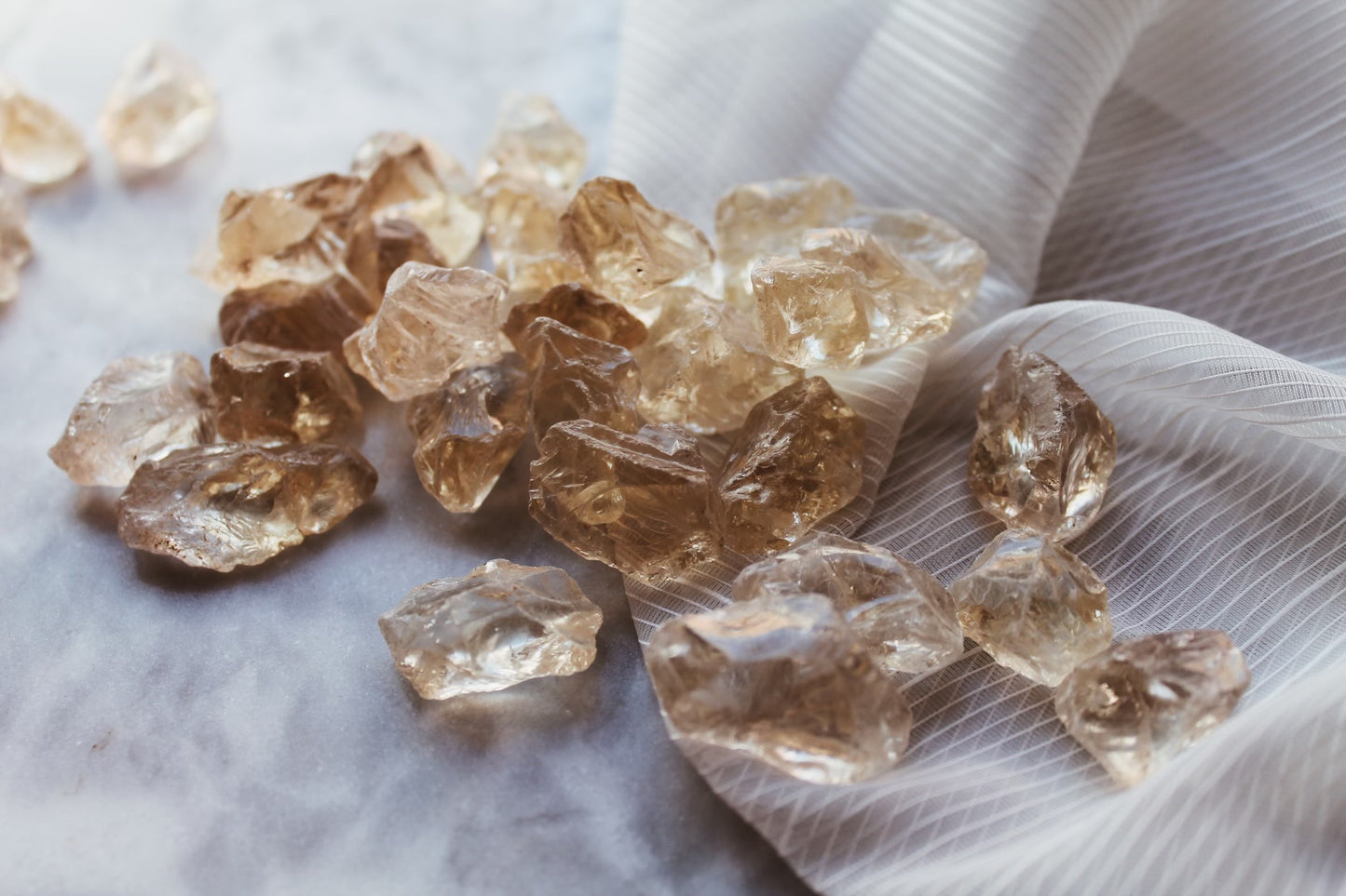 Natural Citrine Tumbles- Healing Crystal