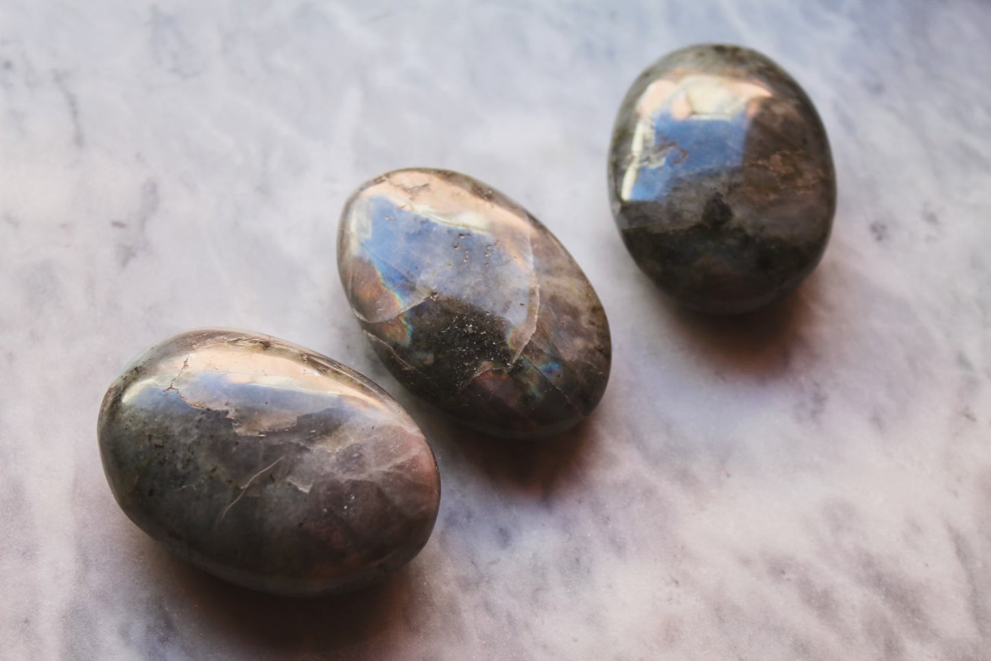 Labradorite 2" Pocket/Palm Stone Crystal