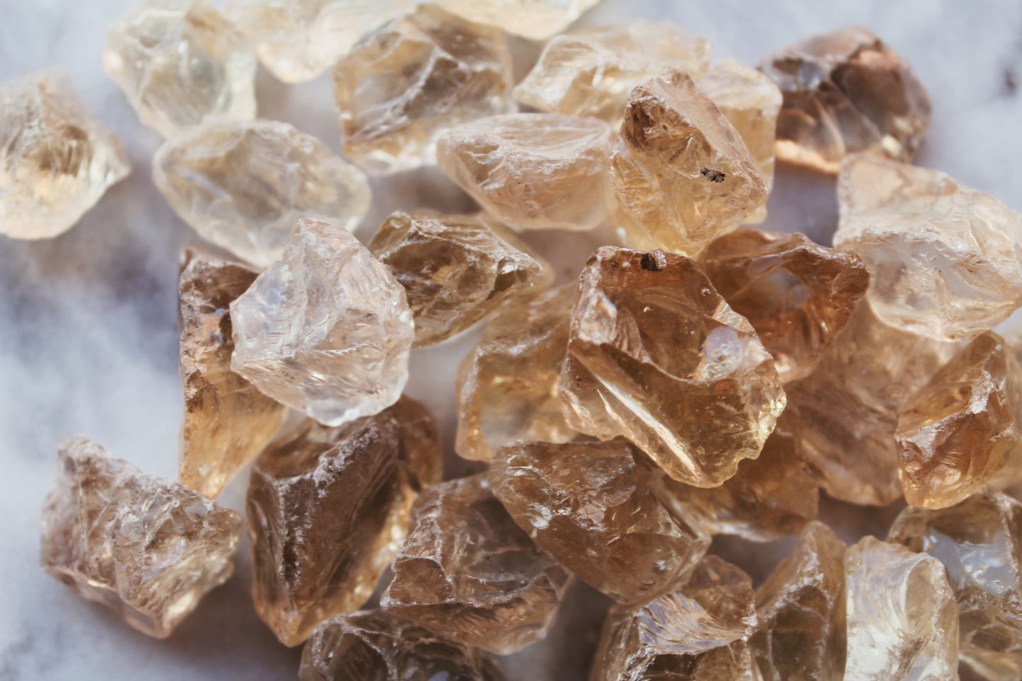 Natural Citrine Tumbles- Healing Crystal