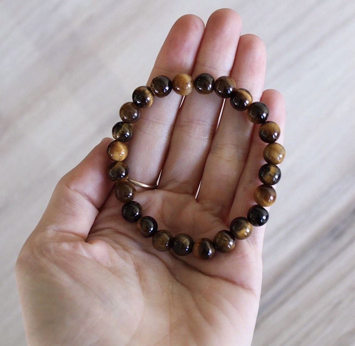 Tiger's Eye Bracelet 8mm- Healing Crystal Bracelet