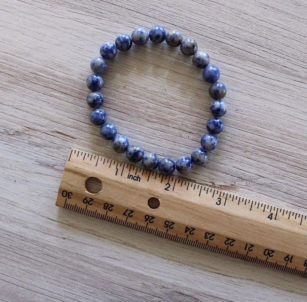 Sodalite Bracelet 8mm, Crystal Bracelet