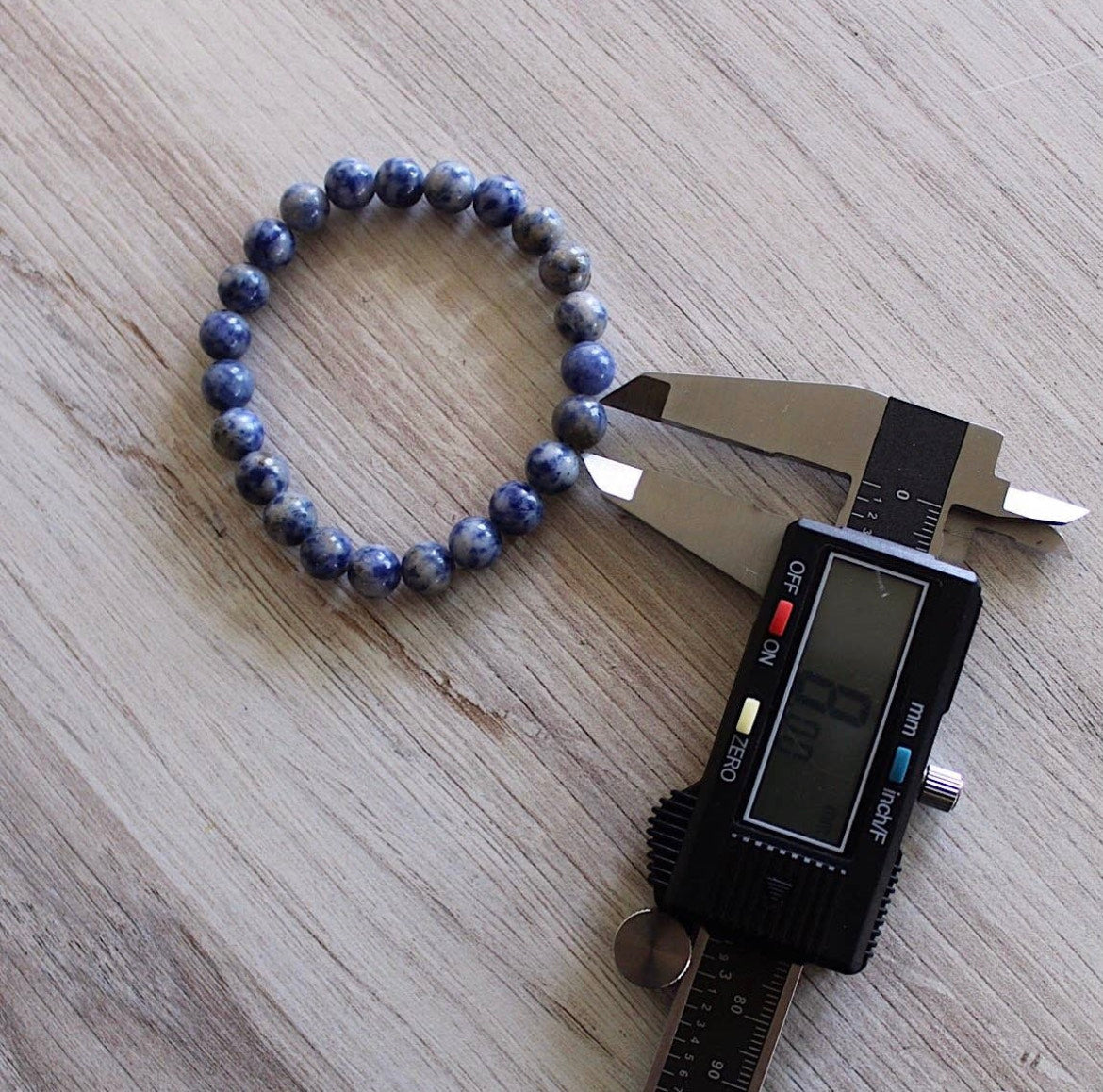 Sodalite Bracelet 8mm, Crystal Bracelet