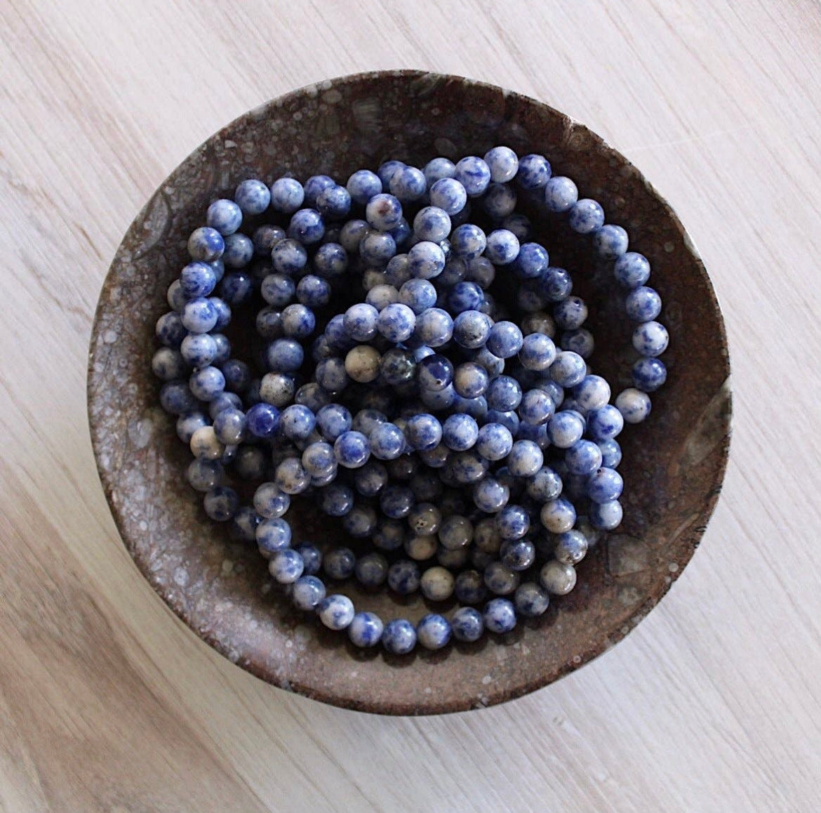 Sodalite Bracelet 8mm, Crystal Bracelet