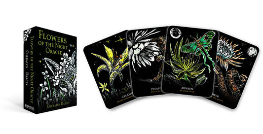 Flowers of the Night Oracle- 44 Cards With Guidebook