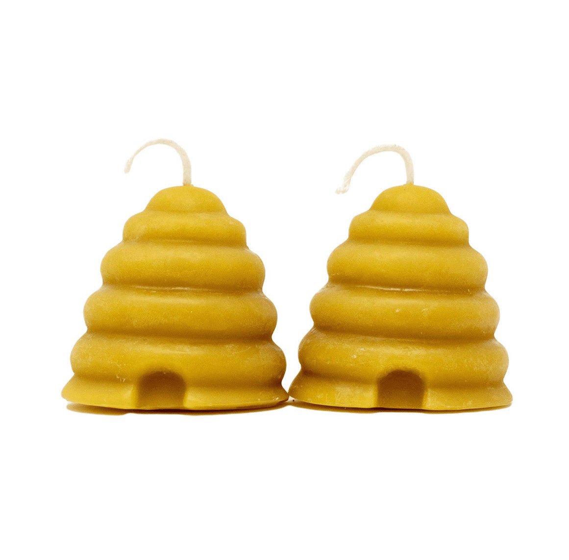 100% Pure Beeswax Mini Skep Votive Candle