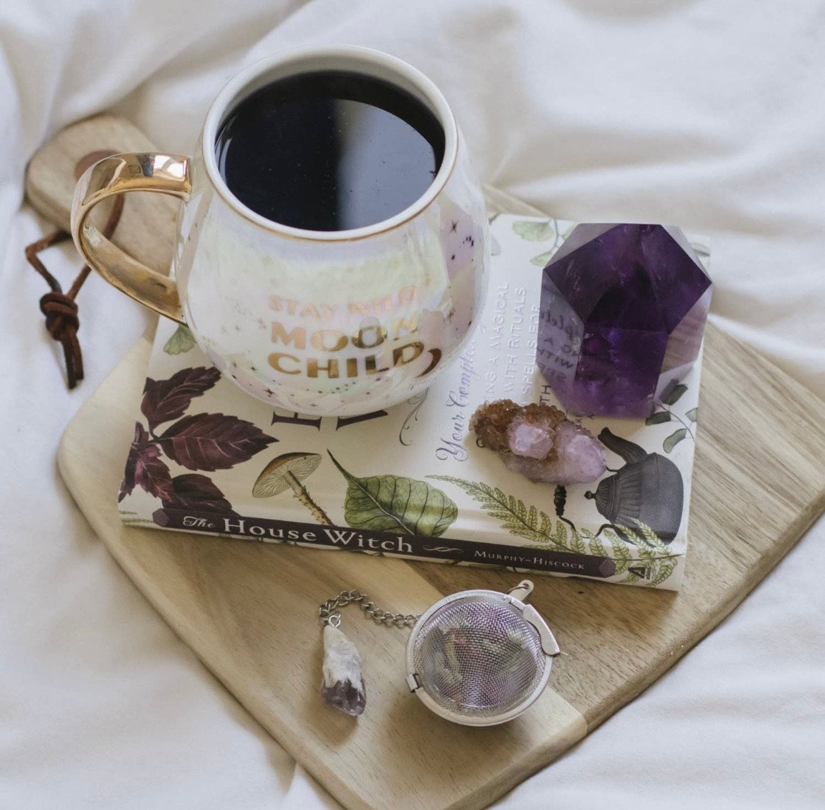 Moon Child - Mug Gift Set with Amethyst Tea Accessories