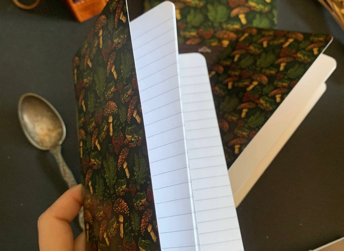 Forest Dweller Notebooks - Lined & Blank - Small