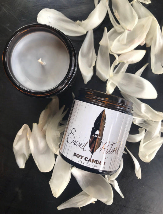 Sacred Ritual Candle -Vegan Soy