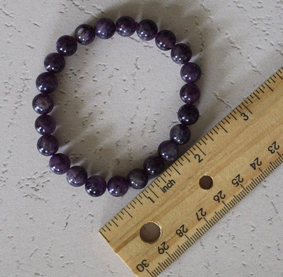 Amethyst Crystal Bracelet 8mm