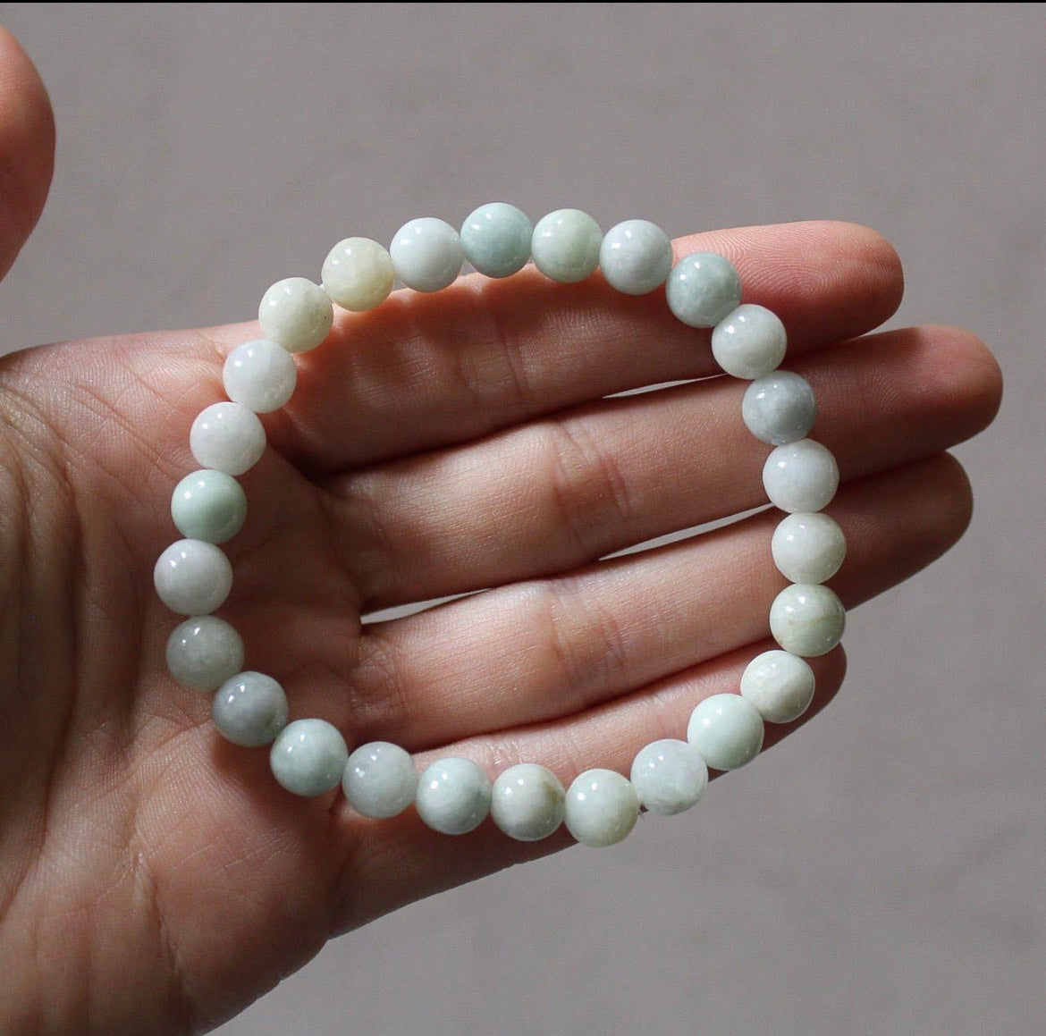 Jade Bracelet 8mm - Healing Crystal Bracelet